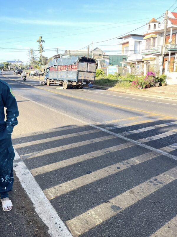 Hiện trường vụ tai nạn