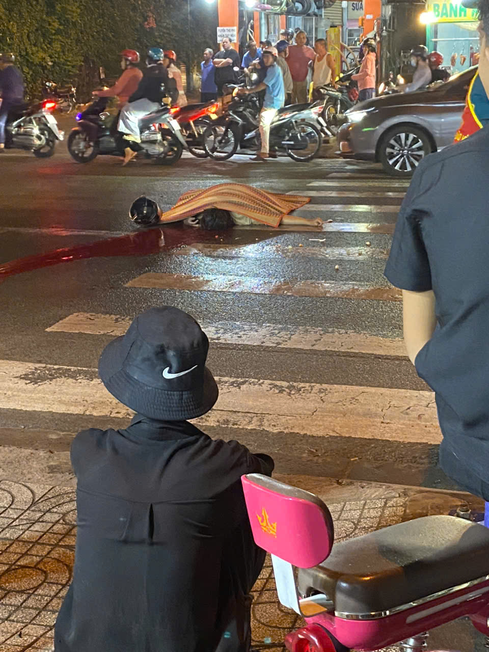 Hiện trường tai nạn